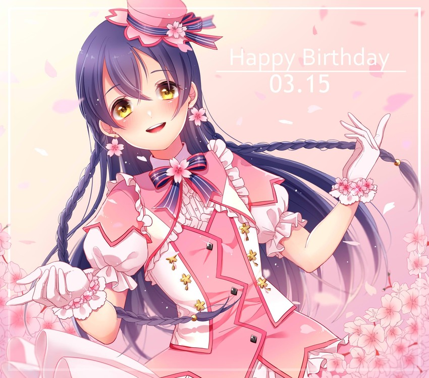 sonoda umi (love live! and 2 more) drawn by shuga_(0329tixi)
