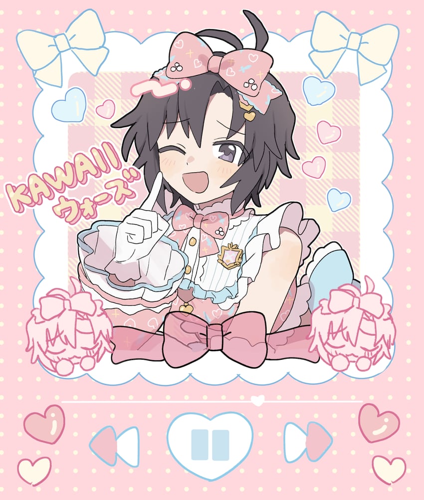kikuchi makoto (idolmaster and 1 more) drawn by pnt_0202