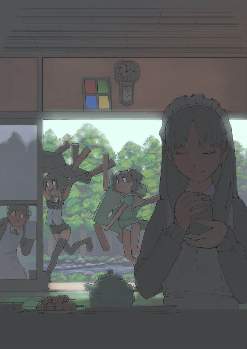 98-tan and 98se-tan (os-tan and 1 more) drawn by akinbo_(hyouka_fuyou)