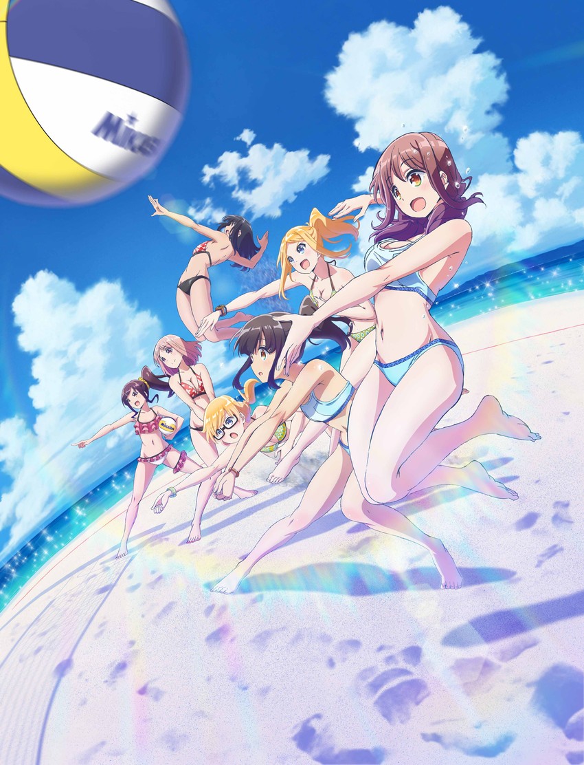 oozora haruka, higa kanata, thomas claire, thomas emily, tooi narumi, and 2 more (harukana receive)