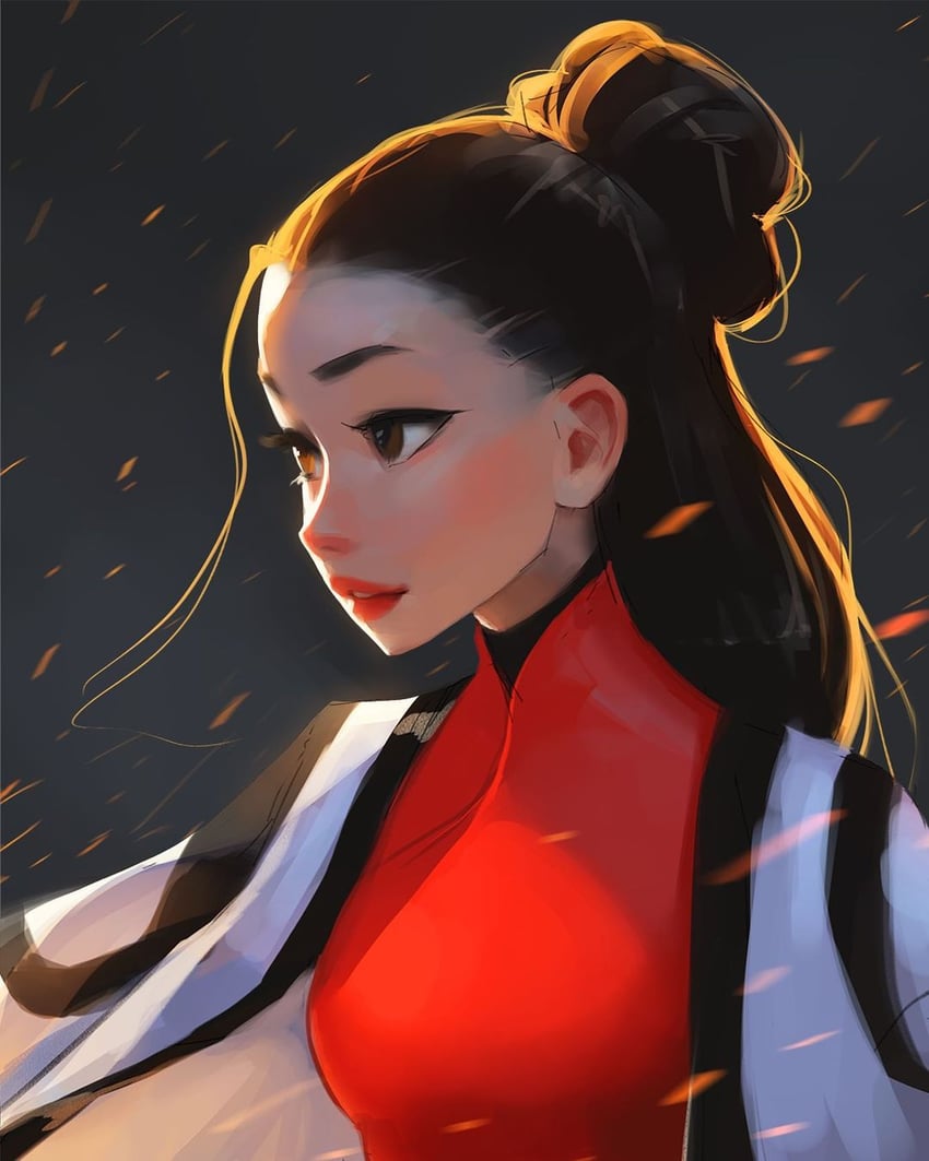 linn (original) drawn by sam_yang