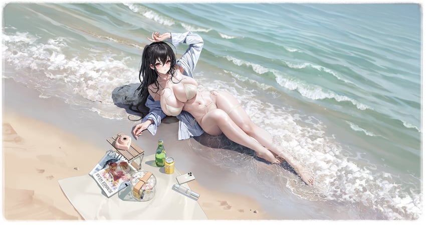 taihou and surcouf (azur lane and 1 more) drawn by yunsang