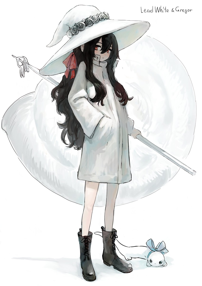 lead white and gregor (original) drawn by tsumetai_(tsurunoka)