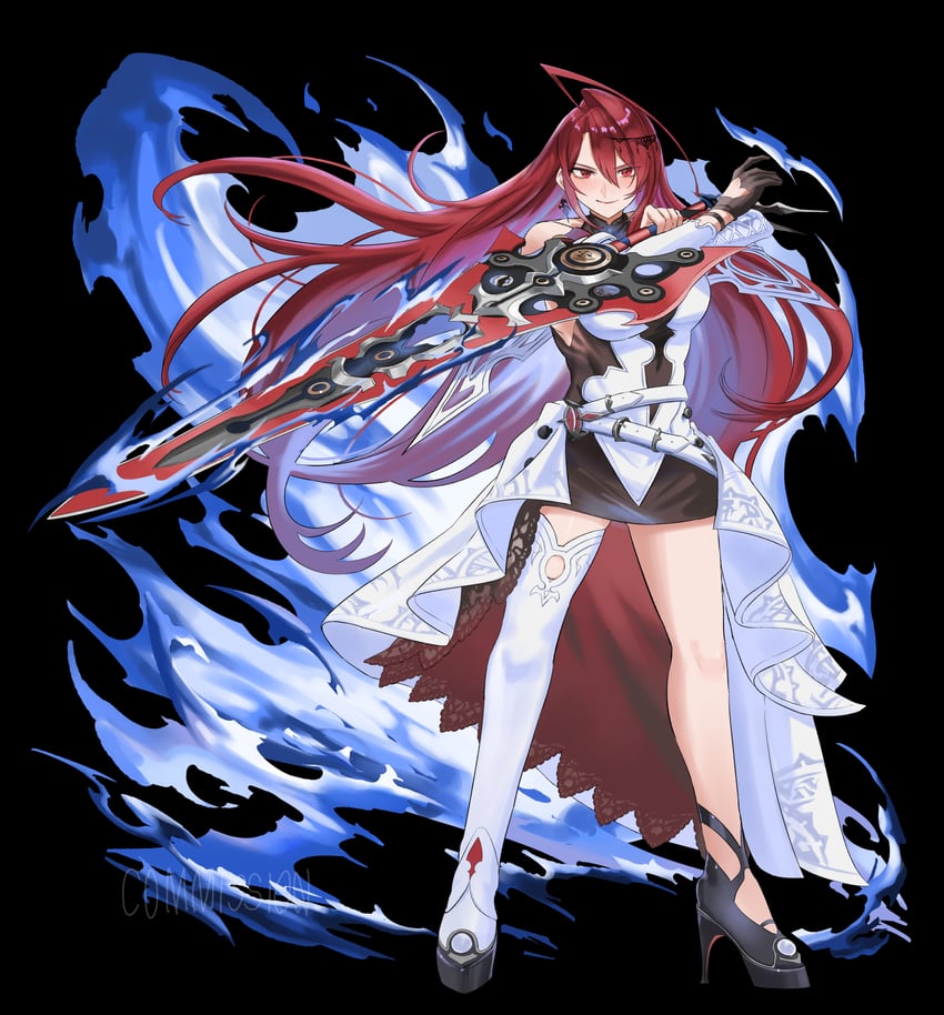 elizabeth rose bloodflame (hololive and 1 more) drawn by set7