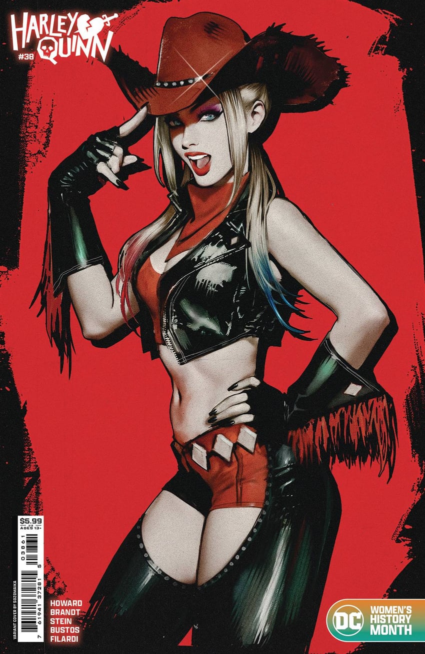 harley quinn (dc comics and 1 more) drawn by sozomaika