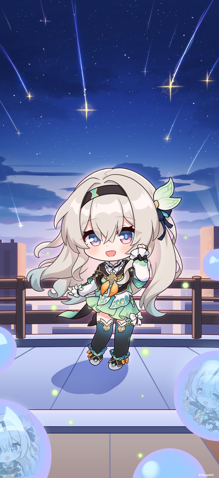 firefly (honkai and 1 more) drawn by jiu_fanglianhua