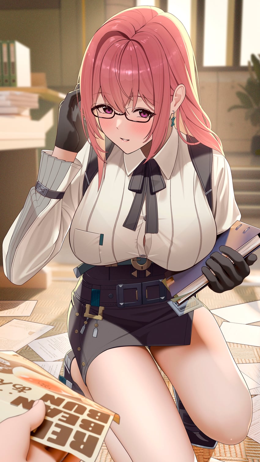 tsukishiro yanagi (zenless zone zero) drawn by jumonji