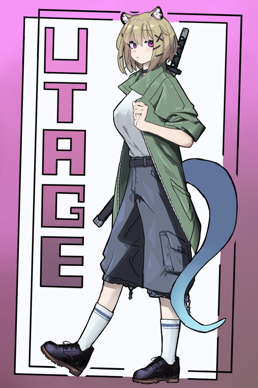 utage (arknights) drawn by simi_tofu