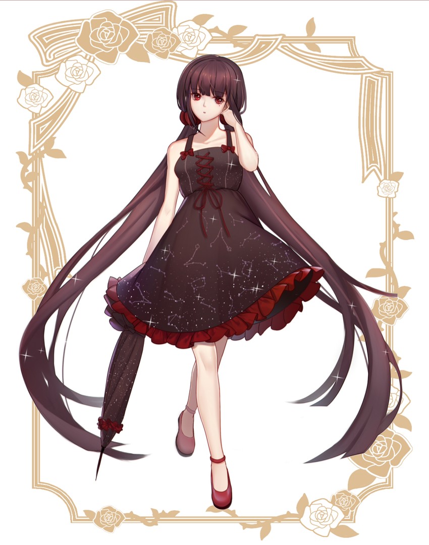 harukawa maki (danganronpa and 1 more) drawn by ihsara10