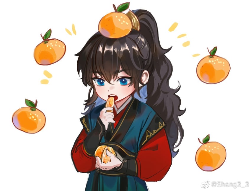nangong si (erha he ta de bai mao shizun) drawn by 0jae