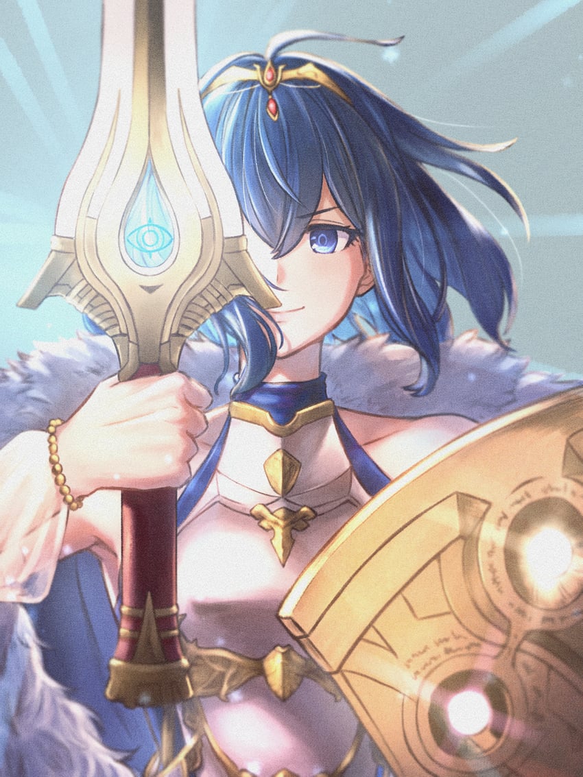 lucina (fire emblem and 2 more) drawn by sassakntm
