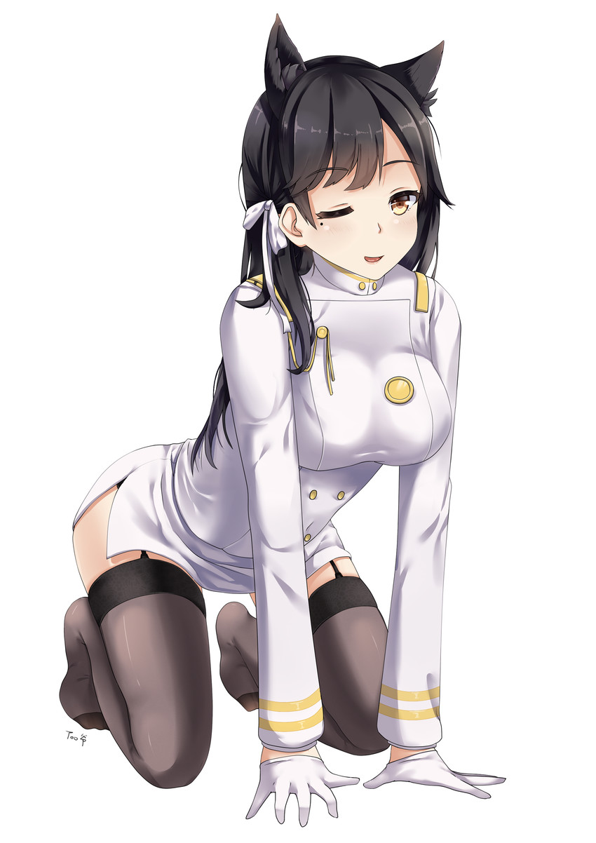 atago (azur lane) drawn by shiro_piazi