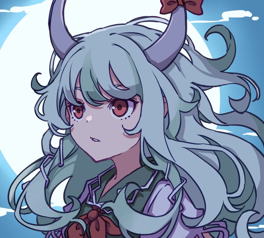 kamishirasawa keine and ex-keine (touhou) drawn by kame_(kamepan44231)