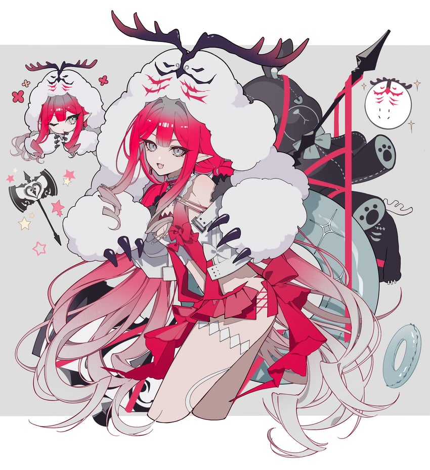 baobhan sith and cernunnos (fate and 1 more) drawn by hana_soretsu
