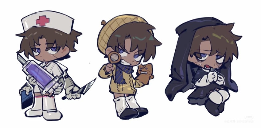 heathcliff (project moon and 1 more) drawn by kageyamakira