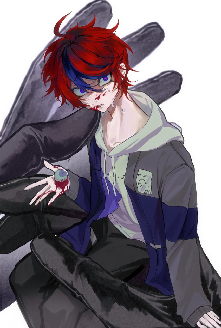 aotsuki eito and sumino takumi (the hundred line -last defense academy-) drawn by shuliphytiao