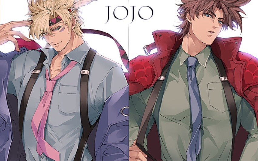 joseph joestar and caesar anthonio zeppeli (jojo no kimyou na bouken and 1 more) drawn by kurosakiinu