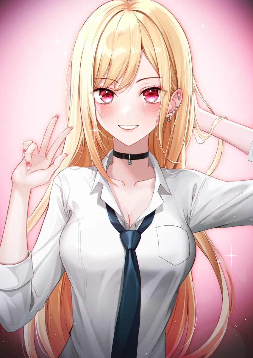 kitagawa marin (sono bisque doll wa koi wo suru) drawn by eichi_(skskdi12z)
