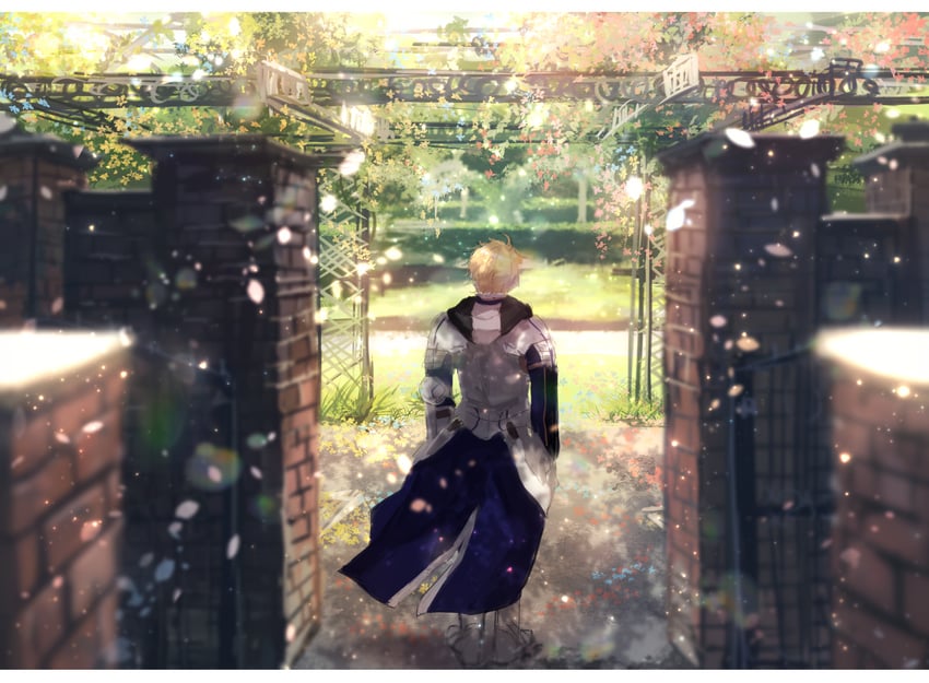 arthur pendragon (fate and 1 more) drawn by ebi_(6_5)