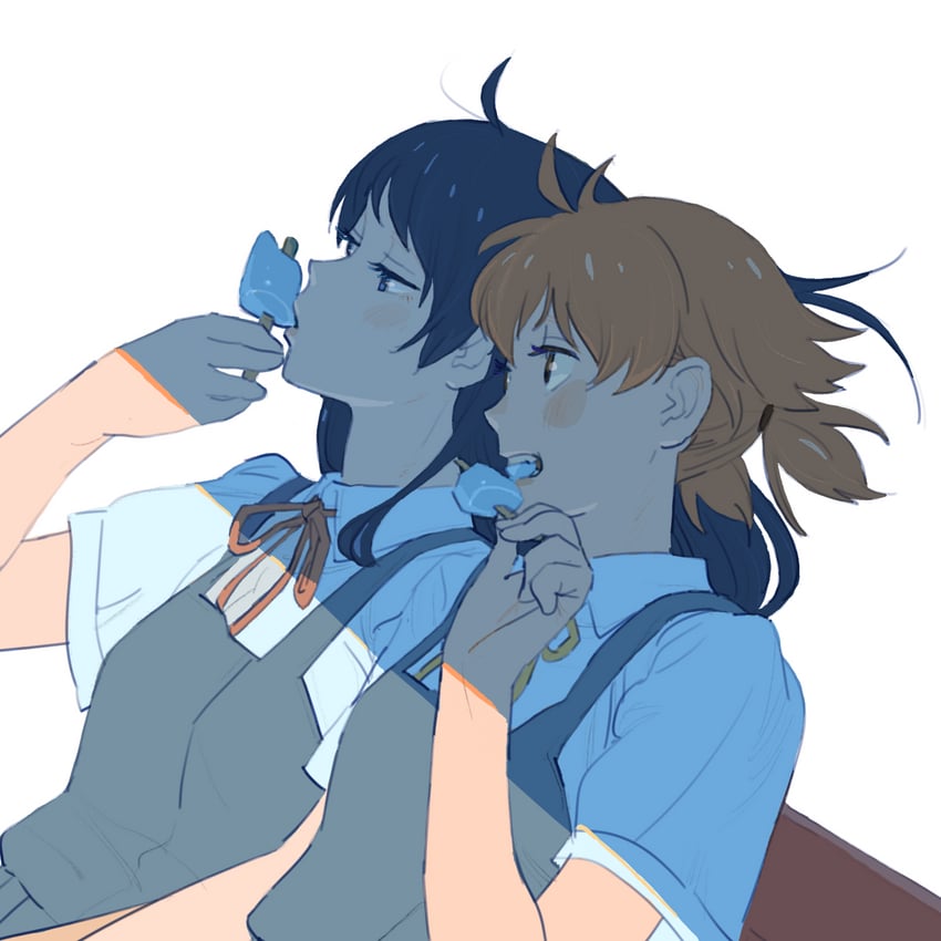 koito yuu and nanami touko (yagate kimi ni naru) drawn by 55bata6rou