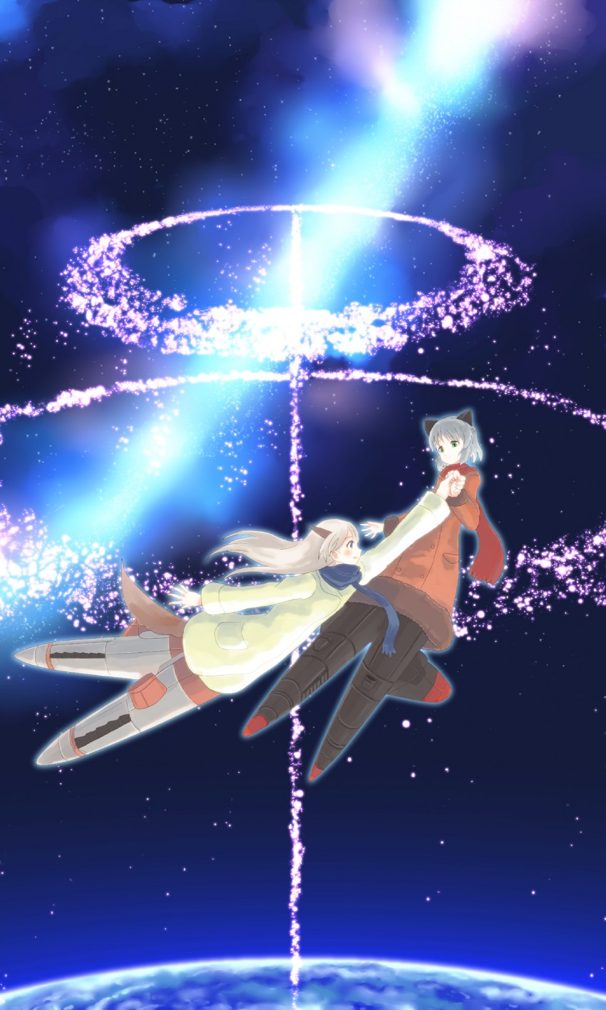 sanya v. litvyak and eila ilmatar juutilainen (world witches series and 1 more) drawn by ruri_(rukiafile)