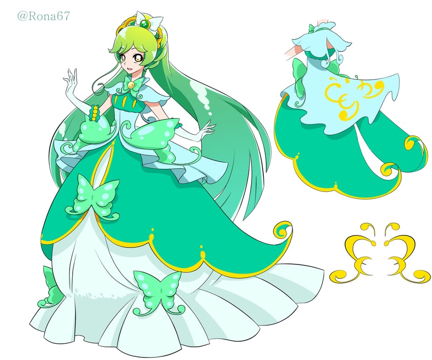cure zephyr (original and 2 more) drawn by rona67