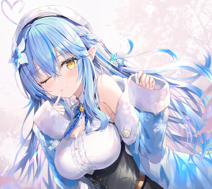 yukihana lamy (hololive) drawn by rin_yuu