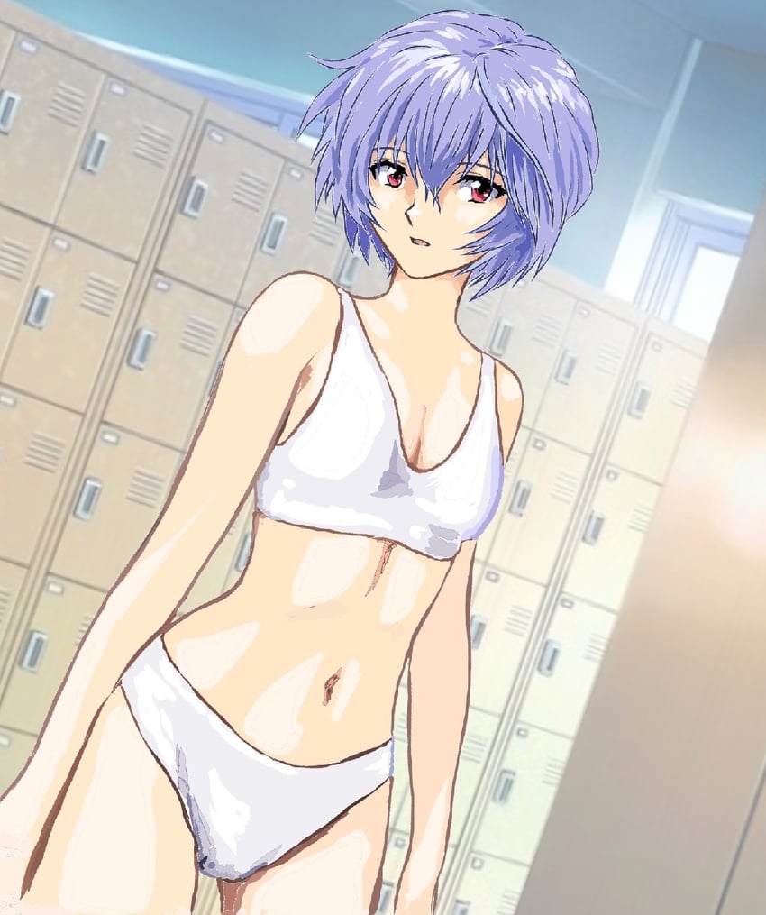 ayanami rei (neon genesis evangelion) drawn by mizumori_keiichi