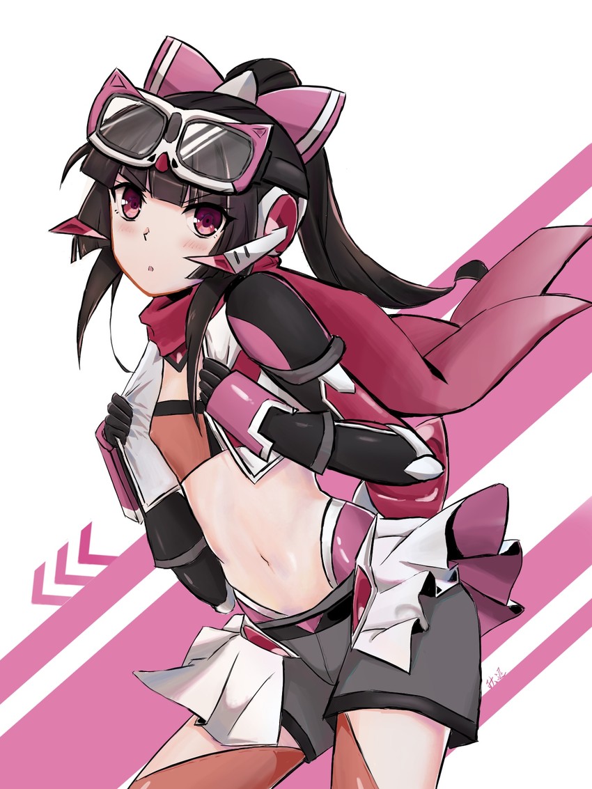 tsukuyomi shirabe (senki zesshou symphogear and 1 more) drawn by budesonide