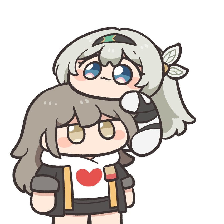trailblazer, stelle, and firefly (honkai and 1 more) drawn by underdatv