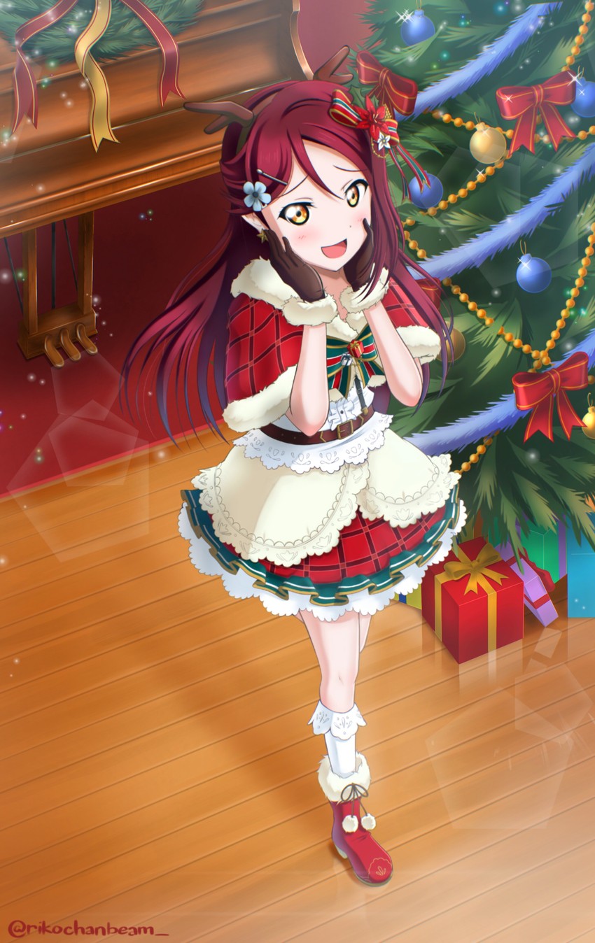sakurauchi riko (love live! and 1 more) drawn by busterbeam