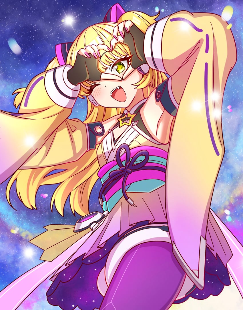 jougasaki rika (idolmaster and 1 more) drawn by niban_(puka_0507)