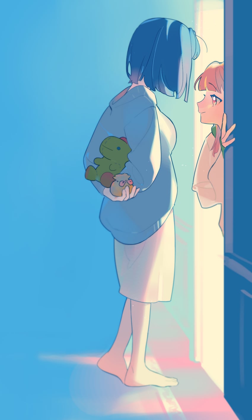momose ginko and kachimachi kosuzu (love live! and 1 more) drawn by pipi_(m1x_mix)