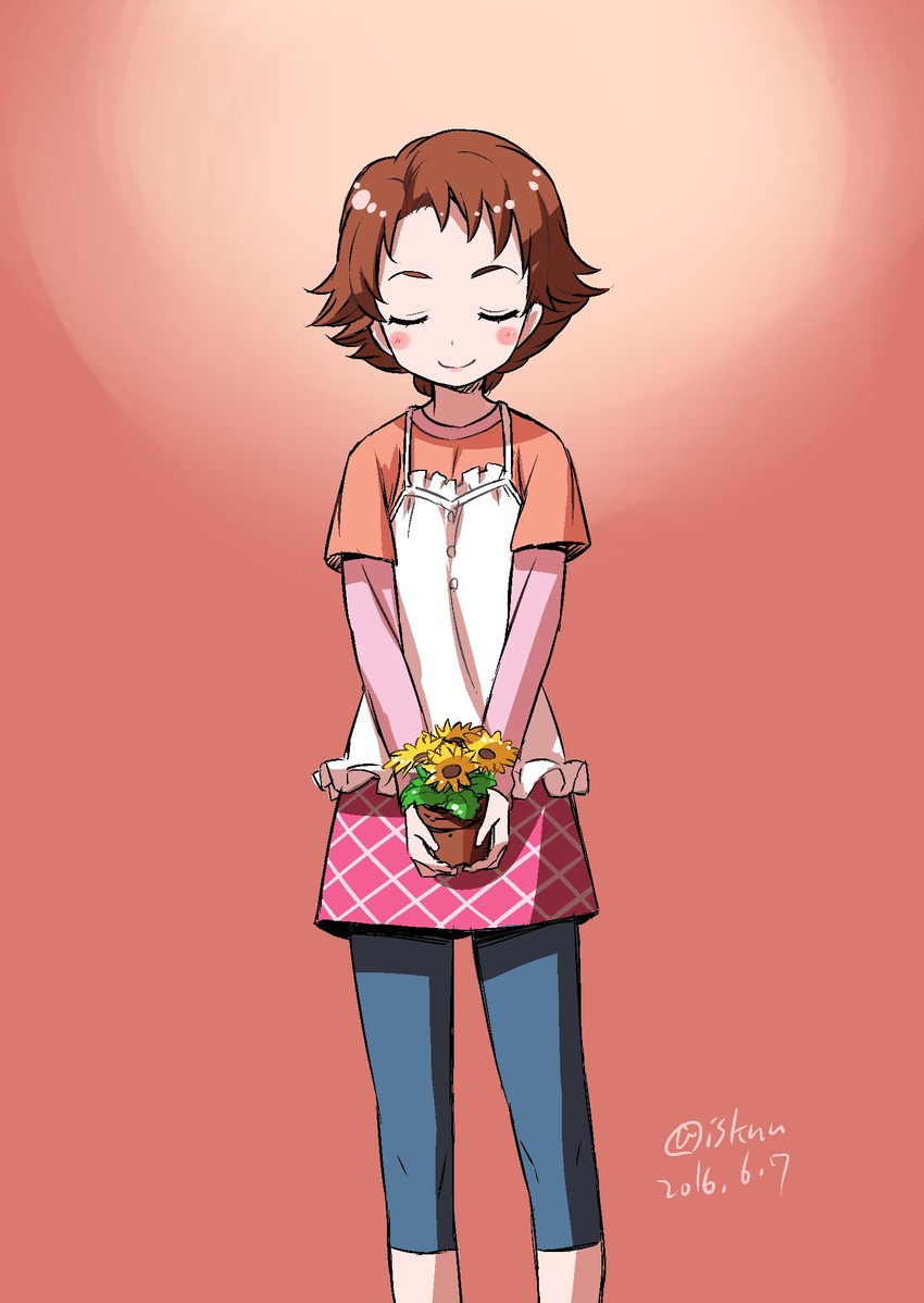 natsuki rin (precure and 2 more) drawn by isedaichi_ken