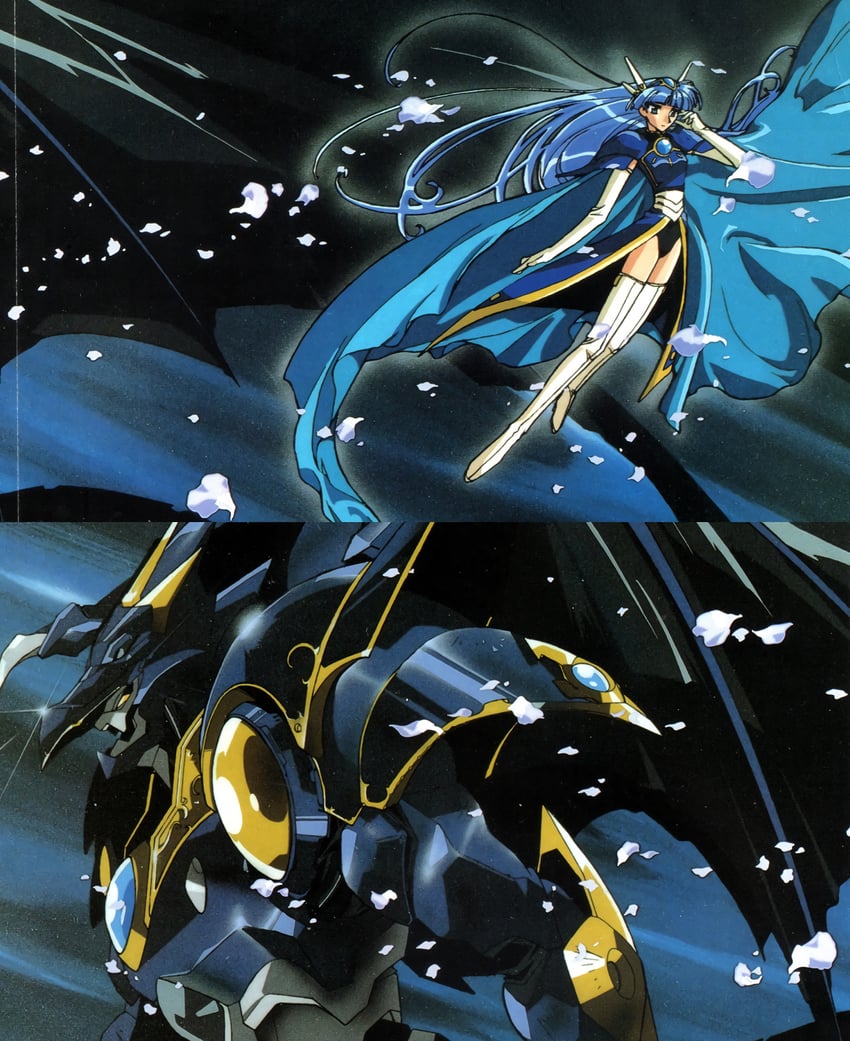 ryuuzaki umi and ceres (magic knight rayearth and 1 more)