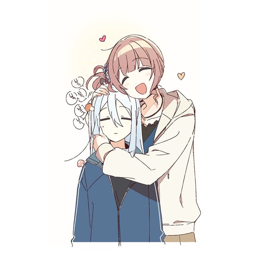 yoisaki kanade and mochizuki honami (project sekai) drawn by ap_bar