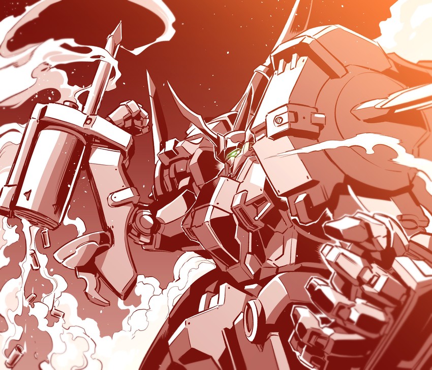 alteisen riese (super robot wars and 1 more) drawn by kato_takuji