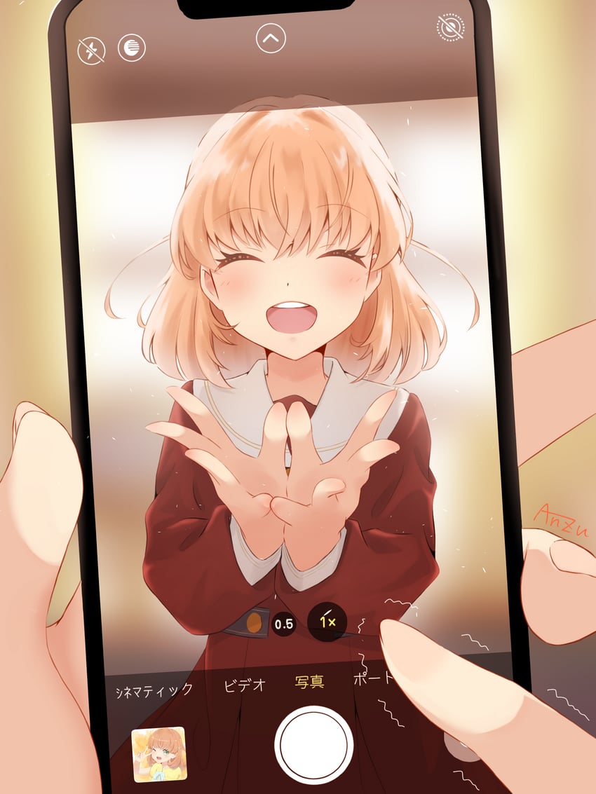 hinoshita kaho and otomune kozue (love live! and 1 more) drawn by miyano_anzu