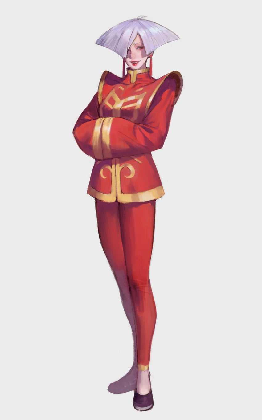 a.k.i. and jin chonshu (street fighter and 1 more) drawn by phamoz