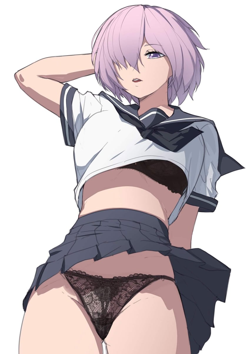 mash kyrielight (fate and 1 more) drawn by rev60