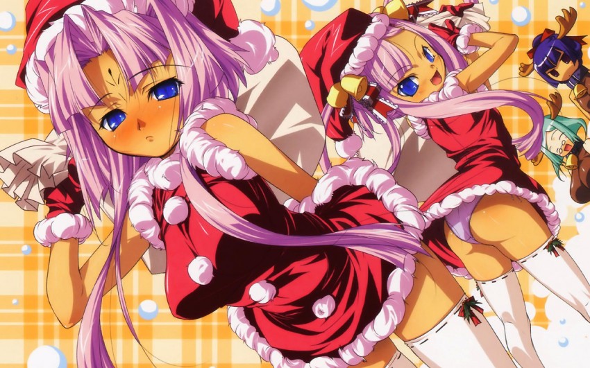 sonken, sonshoukou, kannei, and rikuson (koihime musou) drawn by hikage_eiji