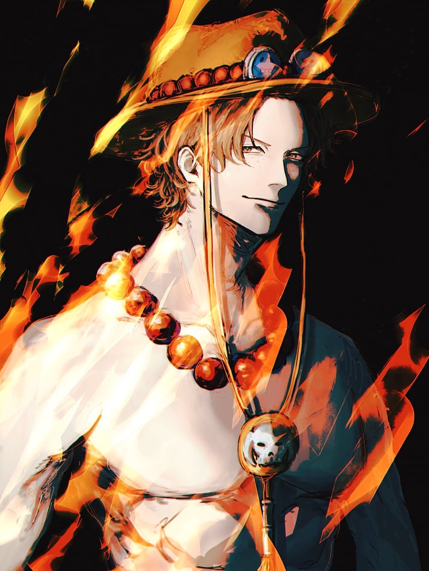 portgas d. ace (one piece) drawn by nachi_(nachi_023)