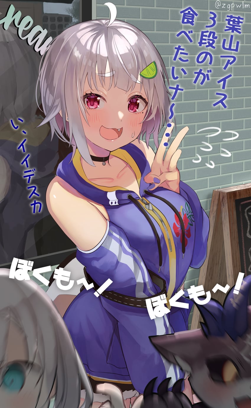 ars almal, debidebi debiru, and hayama marin (nijisanji) drawn by zgpwlm