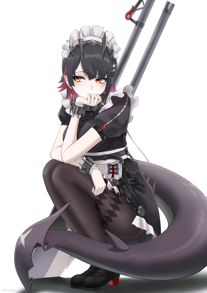 ellen joe (zenless zone zero) drawn by hain_(user_katu7583)