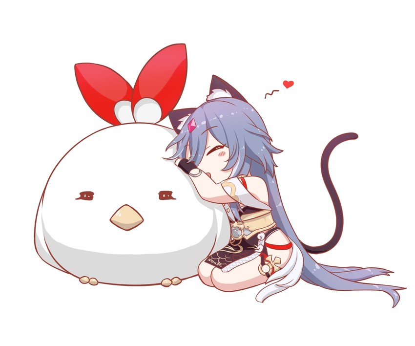 herrscher of sentience and jingwei (honkai and 1 more) drawn by neru_yinwu