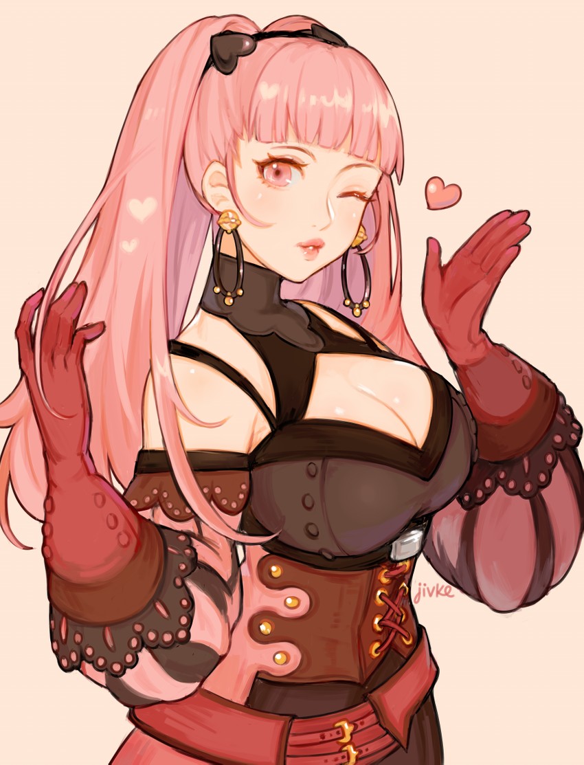 hilda valentine goneril (fire emblem and 1 more) drawn by jivke