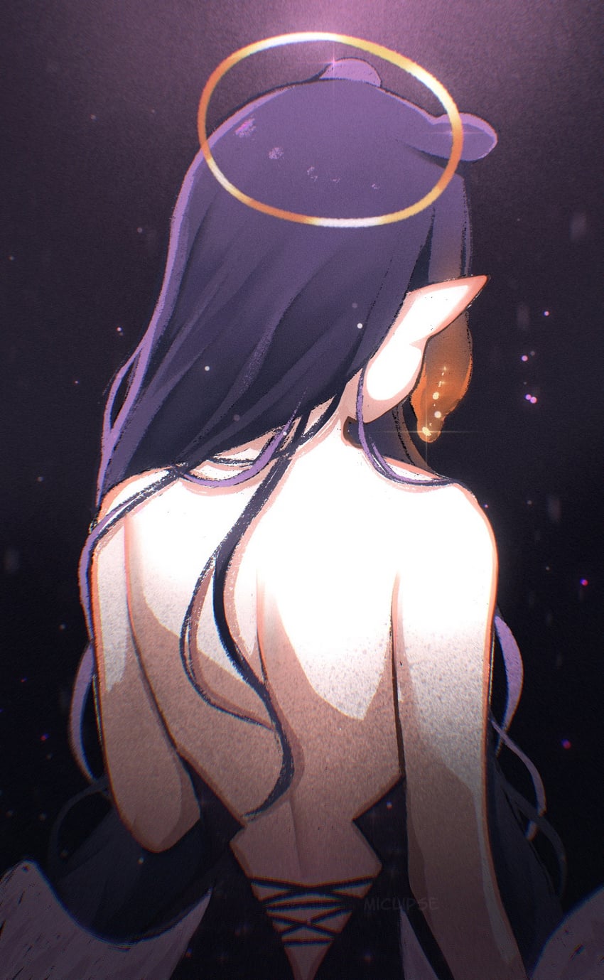 ninomae ina'nis (hololive and 1 more) drawn by miclipse
