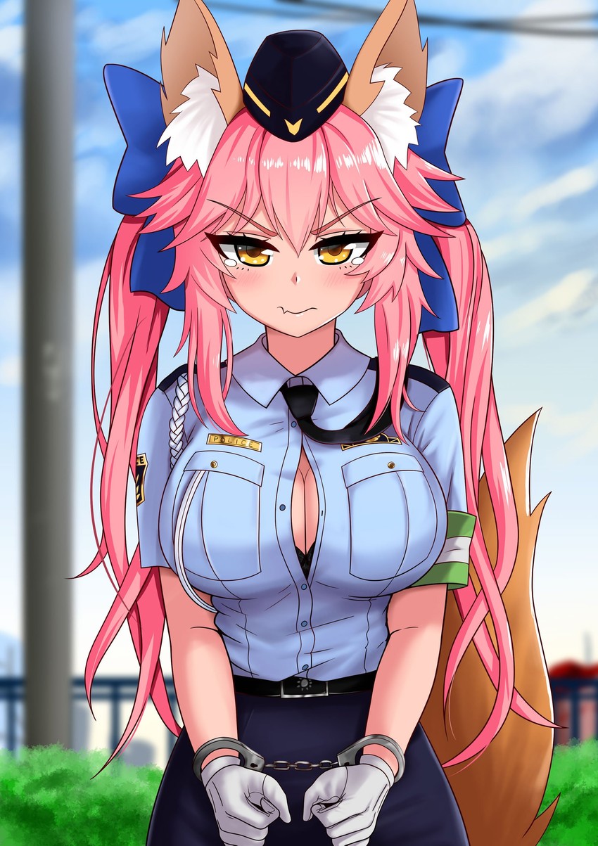 tamamo and tamamo no mae (fate and 2 more) drawn by the_only_shoe