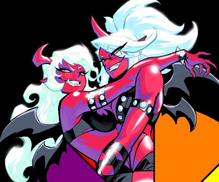 kneesocks and scanty (panty & stocking with garterbelt) drawn by jgeorgedrawz