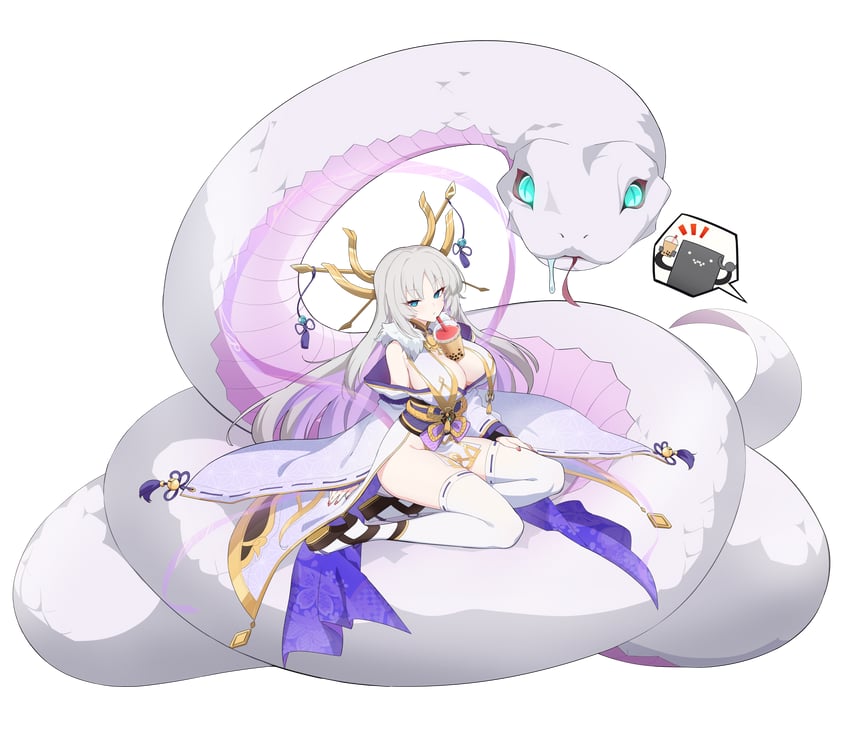 machine-g.a.p. and yamata no orochi (counter:side) drawn by mmm_(ji1945)